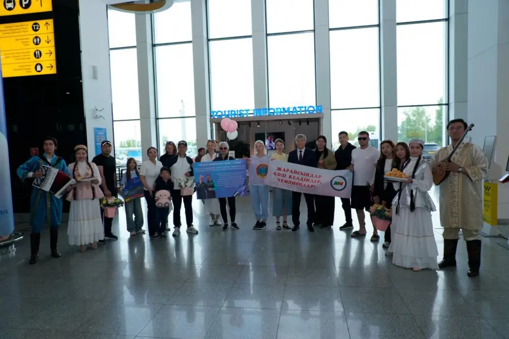 Спортсмены Астаны чемпионат Азии прыжки на батуте медали