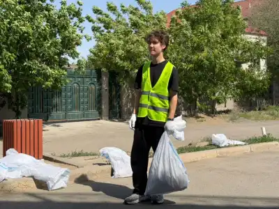 В Атырау впервые прошла экологическая акция «ECO Plogging» (4)