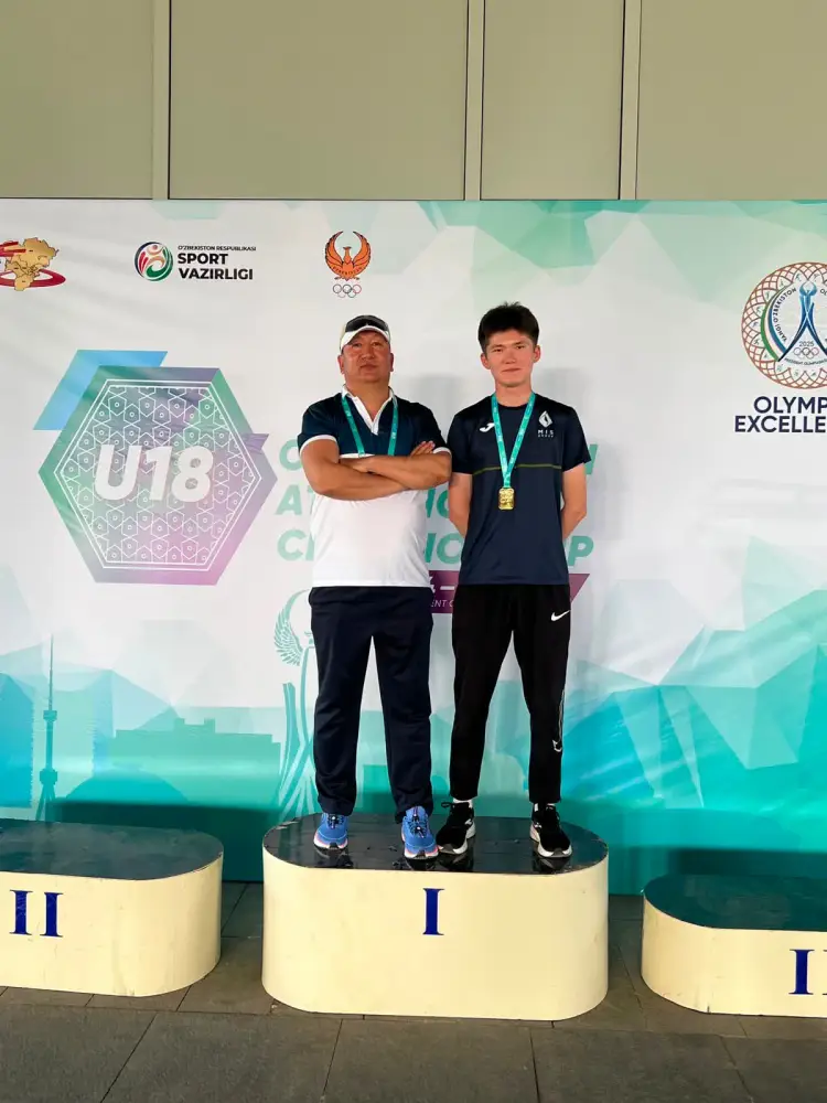 Астанинский спортсмен завоевал золото на чемпионате Центральной Азии по легкой атлетике среди юношей