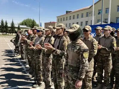 В Астане завершился городской этап военно-патриотического сбора молодежи «Айбын-2026» с участием 130 бойцов