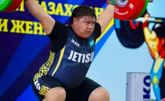 Область Жетісу одержала победу на чемпионате Казахстана по тяжёлой атлетике в Талдыкоргане