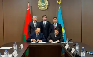 Вице-министр Казахстана и делегация Беларуси обсудили сотрудничество в строительной отрасли