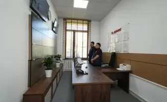 Министр по ЧС РК проверяет ход модернизации здания РГП "Резерв" в Астане