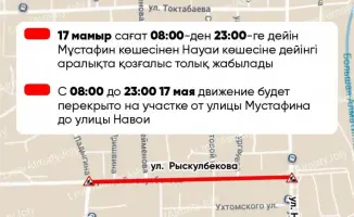 Временные ограничения движения в Алматы: влияние на транспортную доступность и планирование маршрутов