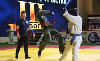 Турнир по рукопашному бою в Туркестане