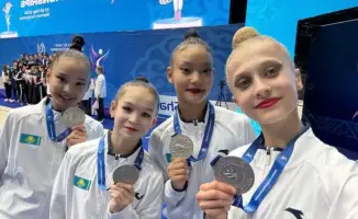 Гимнастки из столицы завоевали 15 медалей на чемпионате Азии по художественной гимнастике