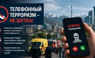 В Алматы запущен проект по информированию о последствиях телефонного терроризма