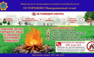 Правила безопасности на природе и у воды от МЧС