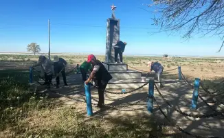 Чистота вокруг памятников в Жетісу