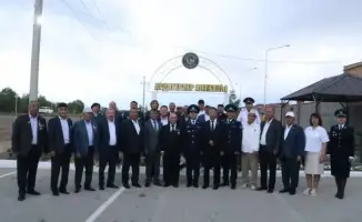 В Кызылординской области открылась Аллея ветеранов ОВД