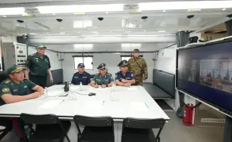 Совместные учения спасателей в Душанбе