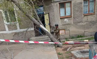 Разрушительные последствия сильного ветра в Карагандинской области