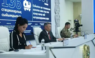 Пресс-конференция о начале пожароопасного периода прошла в Службе центральных коммуникаций при Президенте РК