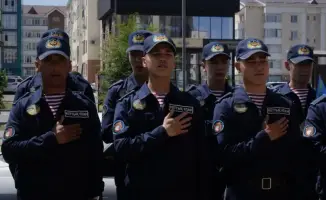 Мурал «Бейбіт елдің қалқаны»: Стена, защищающая дух нации в Жетісу