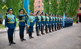 Ветеран войны в Астане: поздравления и подарки!
