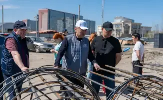 Новая развязка в Усть-Каменогорске
