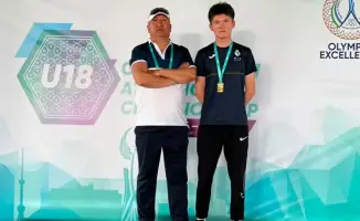 Астанинский спортсмен завоевал золото на чемпионате Центральной Азии по легкой атлетике среди юношей