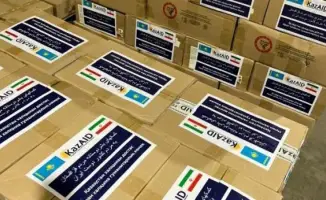 Казахстан отправил 30 вагонов гуманитарной помощи в Иран