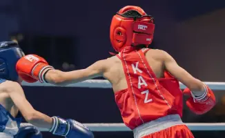 Казахстанский боксер Нурасыл Галым уверенно вышел в финал чемпионата Азии, разгромив своего соперника в весовой категории до 50 килограммов среди спортсменов до 15 лет.