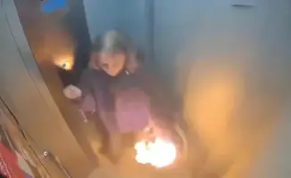 Сургут: девушка оказалась в огненной ловушке после возгорания пауэрбанка в лифте жилого комплекса