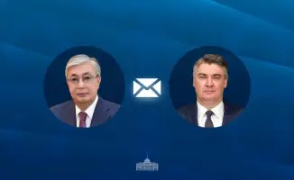 Касым-Жомарт Токаев поздравил президента Хорватии Зорана Милановича с Днём государственности