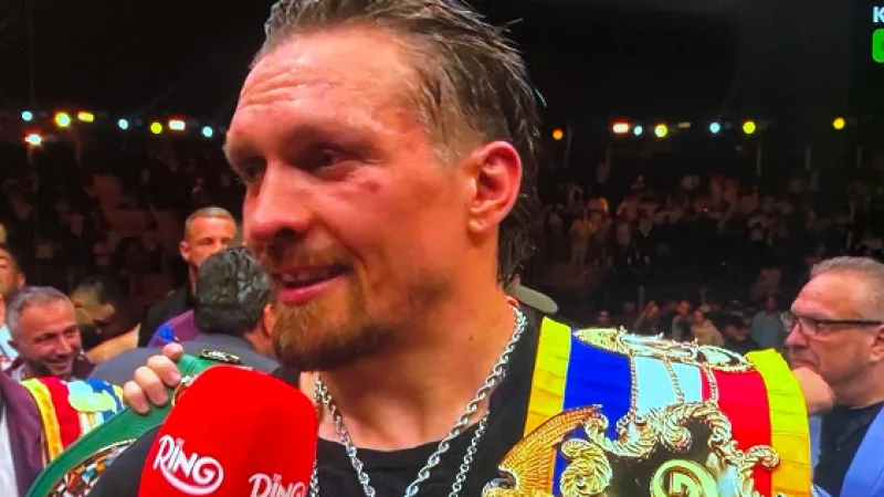 Усик вновь на вершине: чемпионский титул WBC остался в Украине