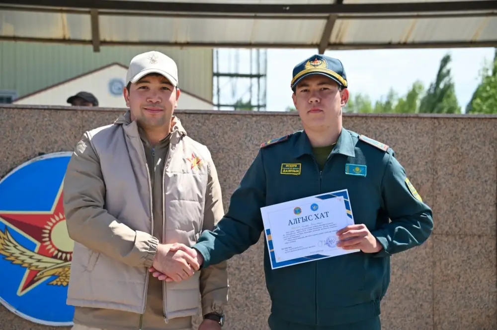 Участники военно-патриотического сбора молодежи Айбын-2026 определены в Астане