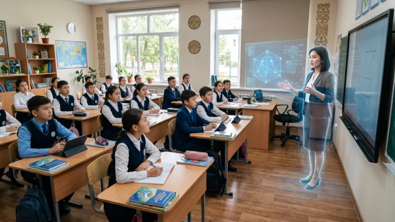 Социальные изменения в образовании: как ИИ трансформирует роль учителей в Казахстане