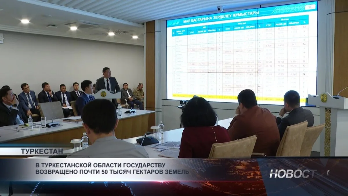 Возвращение 50 тысяч гектаров земель в Туркестанской области: социальные изменения и влияние на местные сообщества