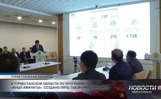 Создание пяти тысяч рабочих мест в Туркестанской области по программе «Ауыл аманаты»: шаг к улучшению социальной ситуации