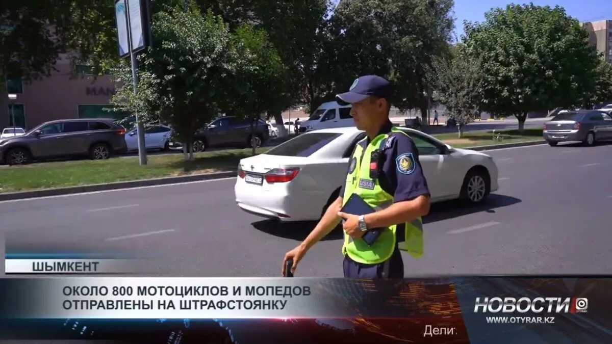Около 800 мотоциклов и мопедов отправлены на штрафстоянку