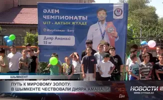 Дияр Аманали: Путь к мировому золоту и чествование в Шымкенте