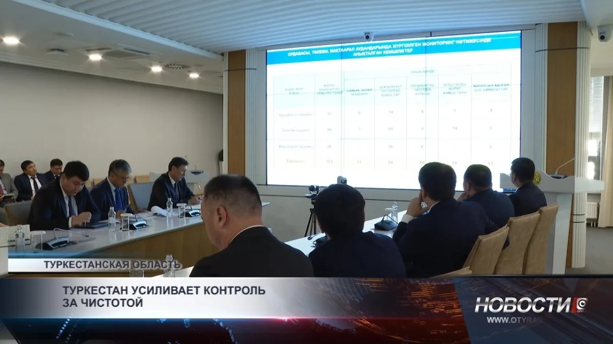 Туркестан: чистота под контролем — кто за этим следит?