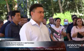 Жители Шымкента пожаловались акиму на перебои со светом и высокие цены на газ.