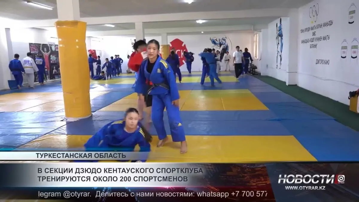 В Кентау растёт дзюдоистский лес: молодые таланты закладывают корни для будущих побед